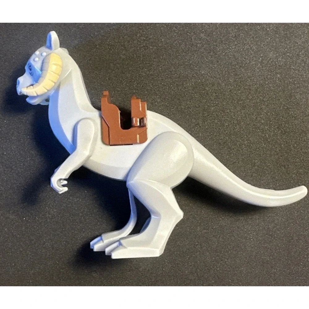 LEGO Star Wars‎ Tauntaun Animal Figure with Brown Saddle Light Bluish Gray 8089